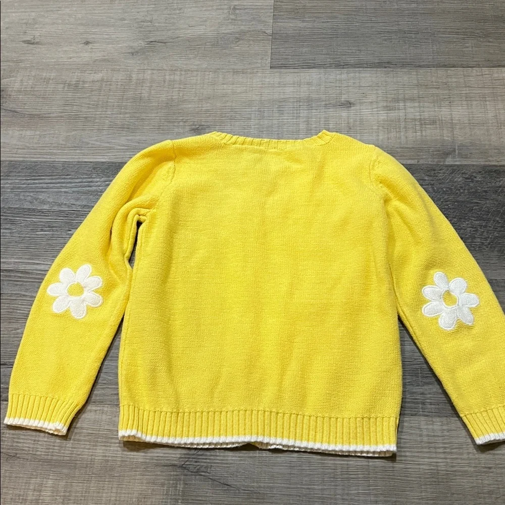 Vintage Gymboree yelliw cardigan size M 7-8